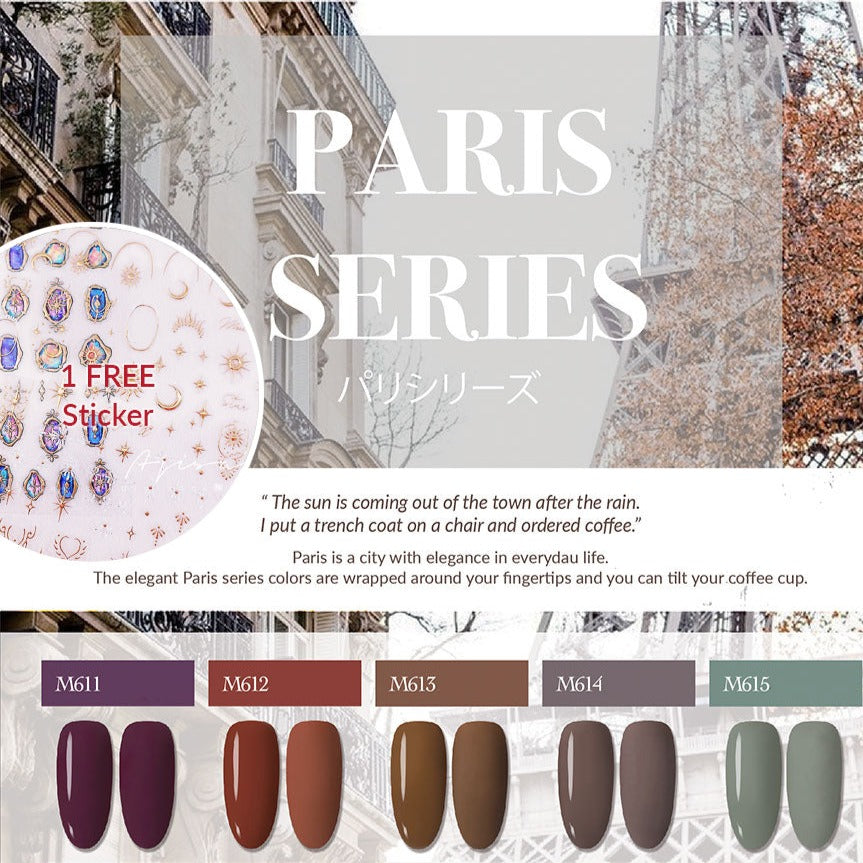 CANDY+ Paris Series - 10 Colour Gel [NO extra discount]