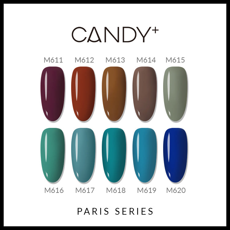 CANDY+ Paris Series - 10 Colour Gel [NO extra discount]