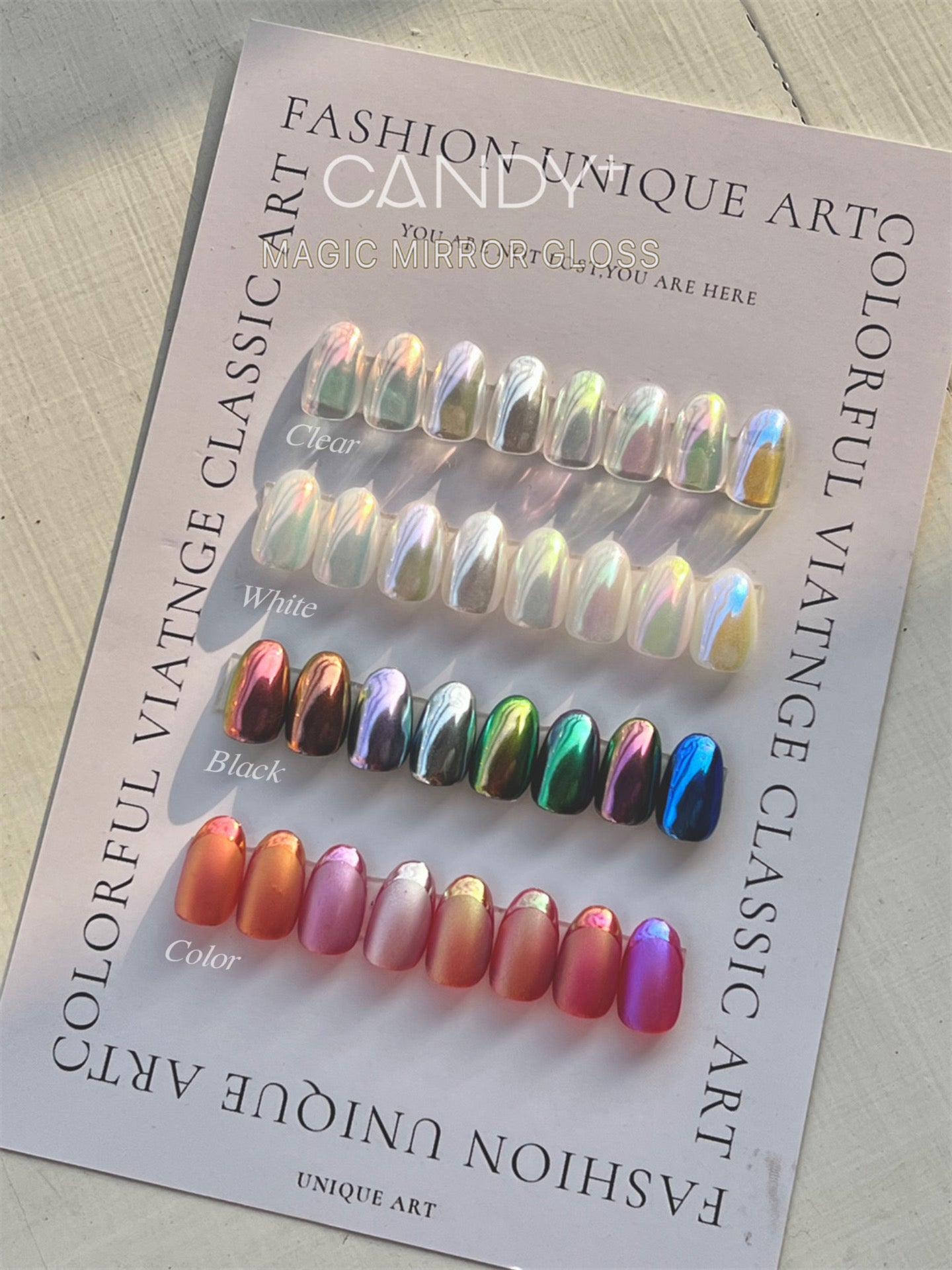 CANDY+ Magic Mirror Gloss Series - 8 Colours [NO extra discount]