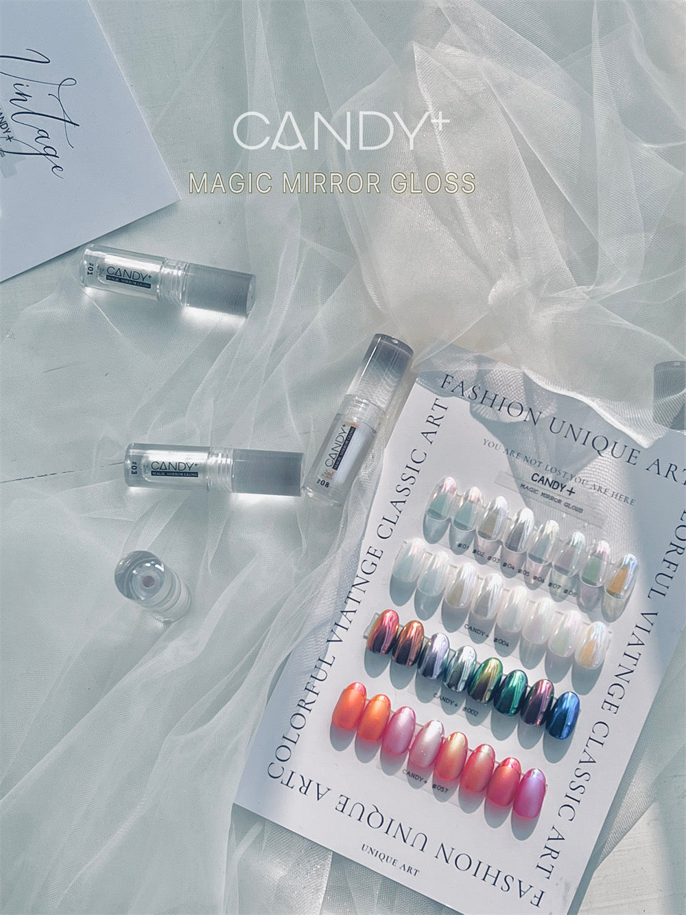 CANDY+ Magic Mirror Gloss Series - 8 Colours [NO extra discount]