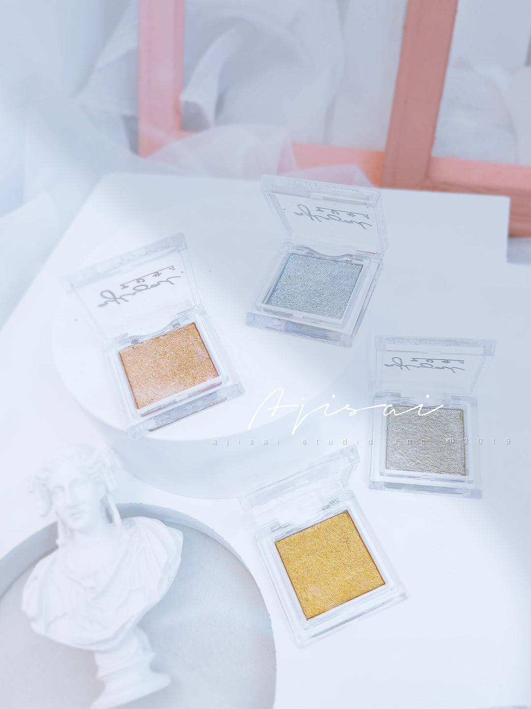 AJISAI Nail Art - Mirror Chrome Powder Cube Set [NO extra discount]