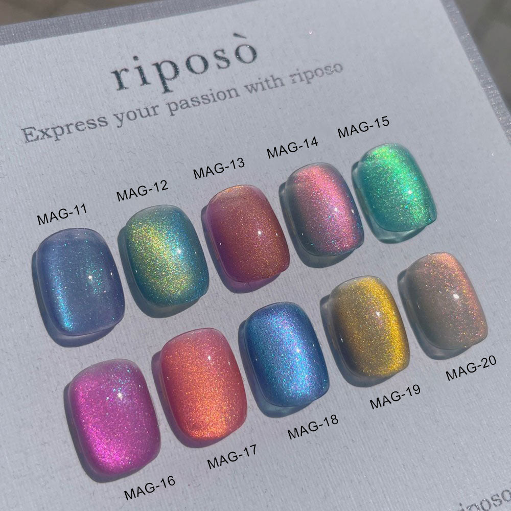 riposo Pulling Autumn Collection - 10 Magnetic Colour Set