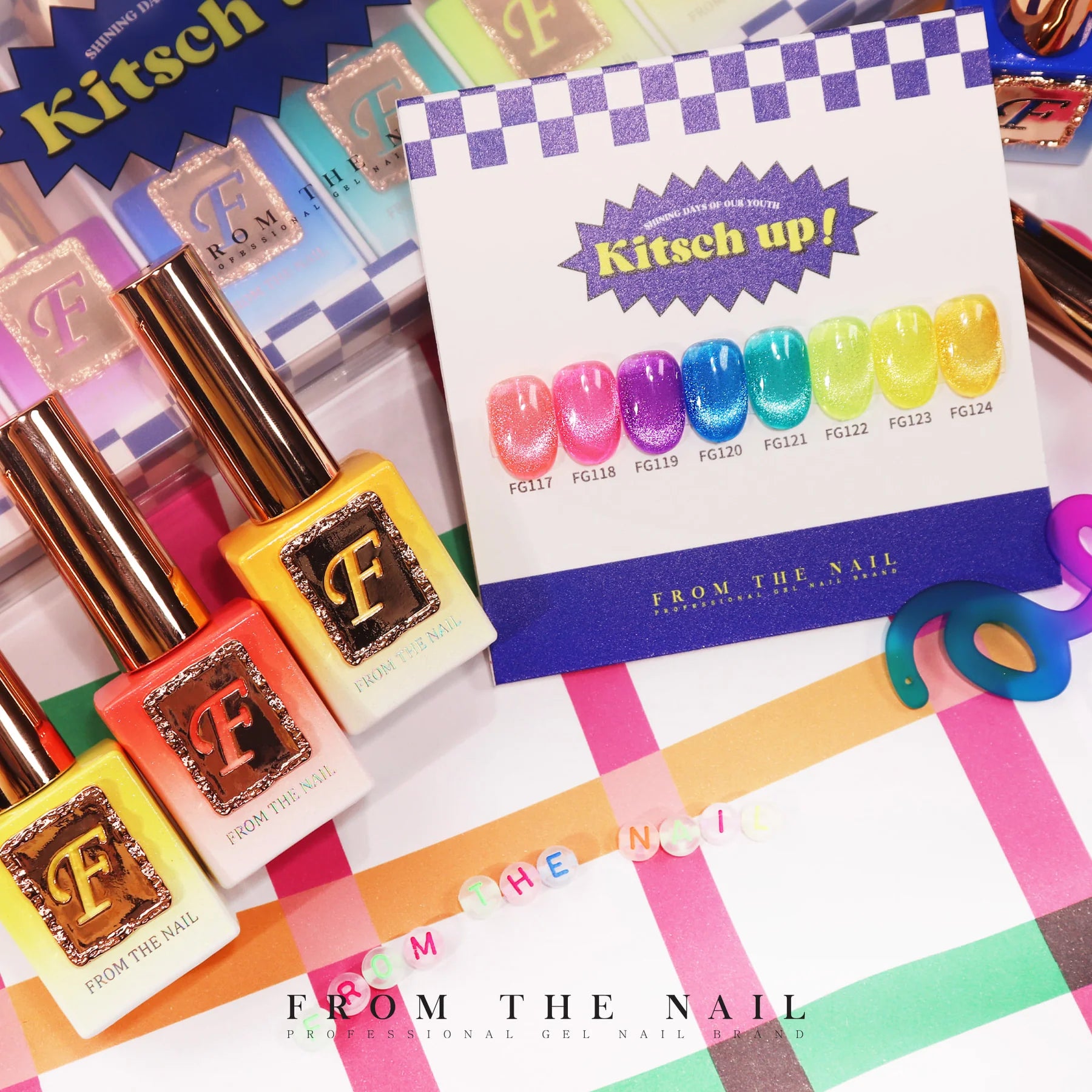 Fgel Kitsch Up Collection - 8 Colour Set