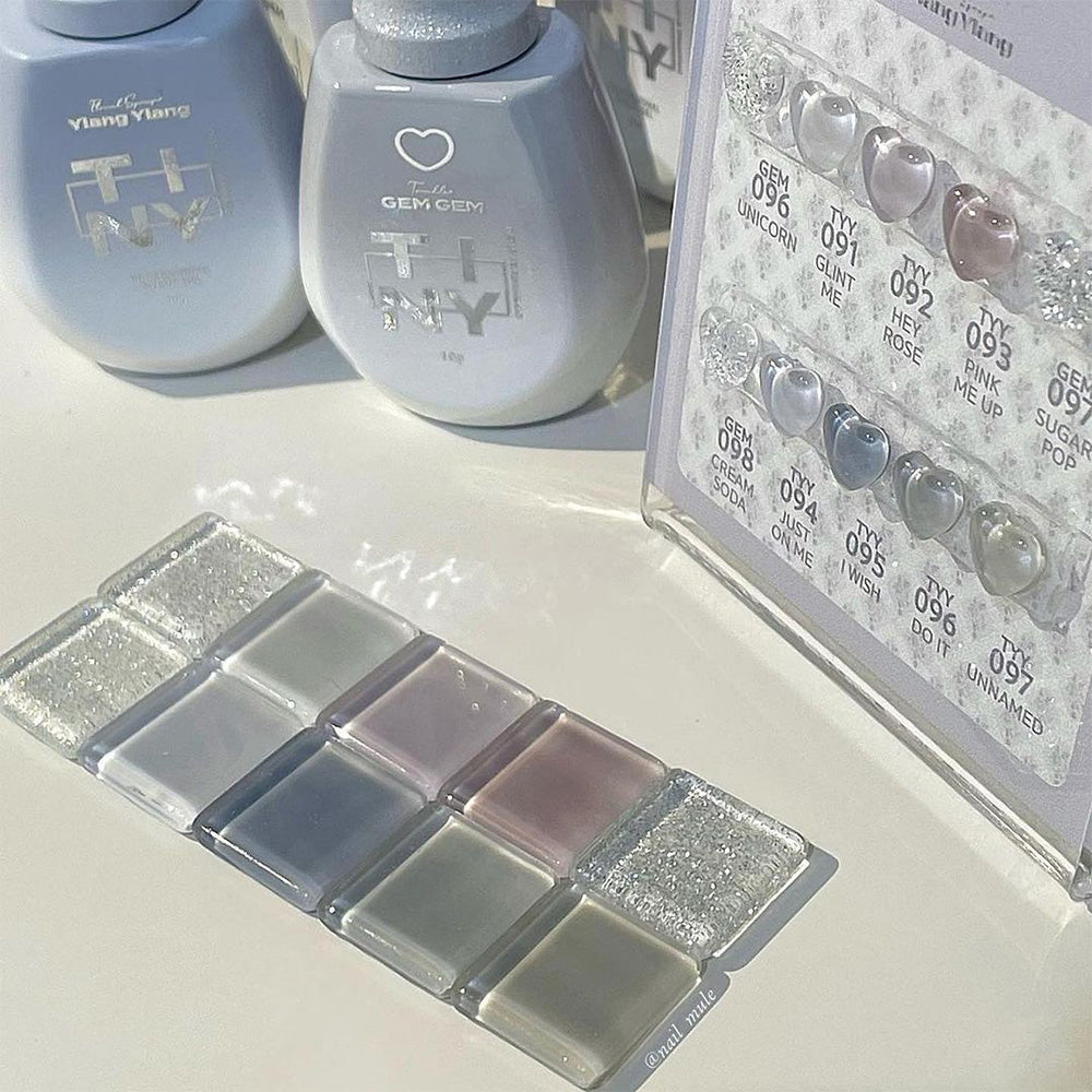Tiny Ylang Ylang Gray Collection - 10 Colour Set