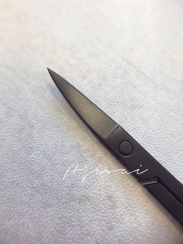 AJISAI Nail Tools Triple Black Collection - Scissor/Clipper/Modelling
