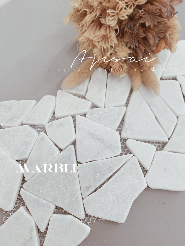 AJISAI Nail Rock Decor Background - Marble [NO extra discount]