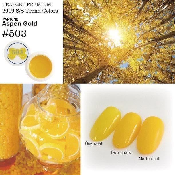 Leafgel Colour 503 Sunshine Yellow