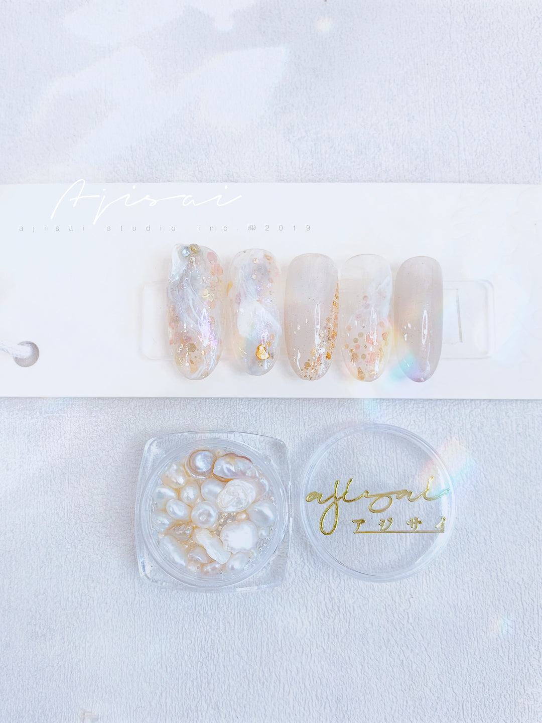 AJISAI Nail Art - Baroque Pearls Mix