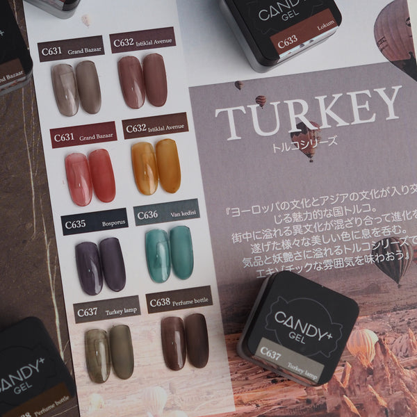 CANDY+ Turkey Series - 8 Colour Gel
