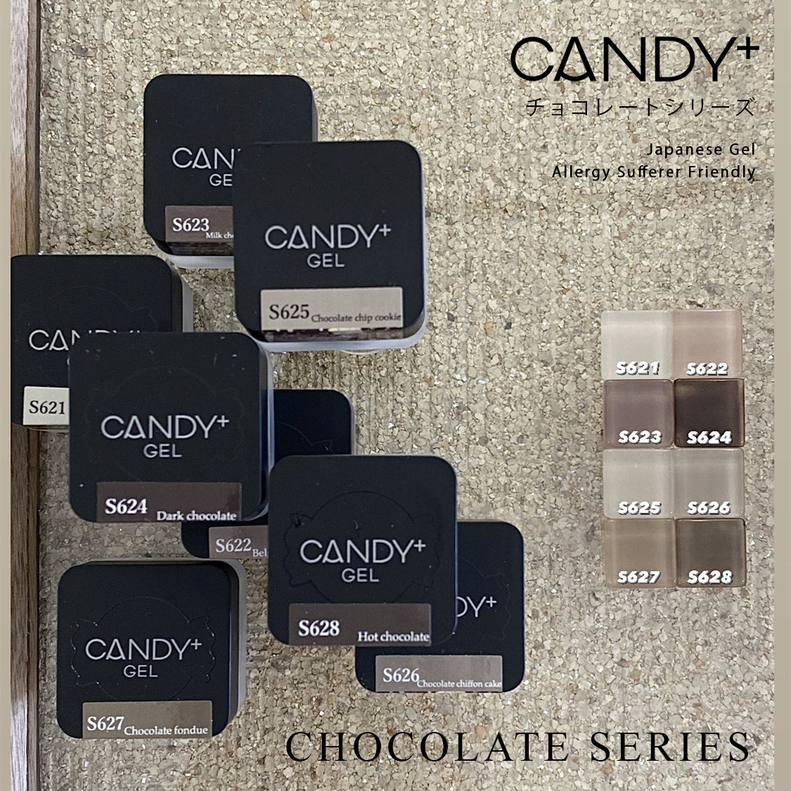 CANDY+ Chocolate Series - 8 Colour Gel [NO extra discount]