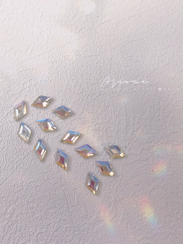 AJISAI Luxury Crystal Flatback Diamond - 6.6*3.9mm