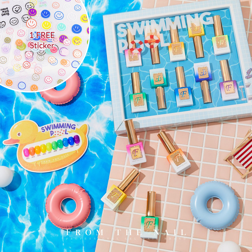 Fgel Swimming Pool Collection - 10 Colour Set