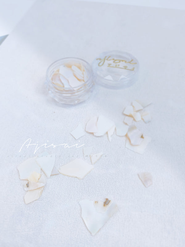 AJISAI Nail Art - Natural Shell Chips