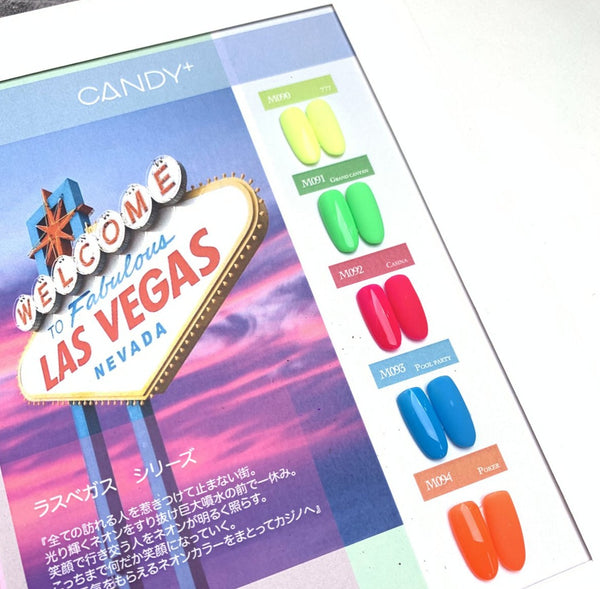 CANDY+ Las Vegas Series - 5 Colour Gel