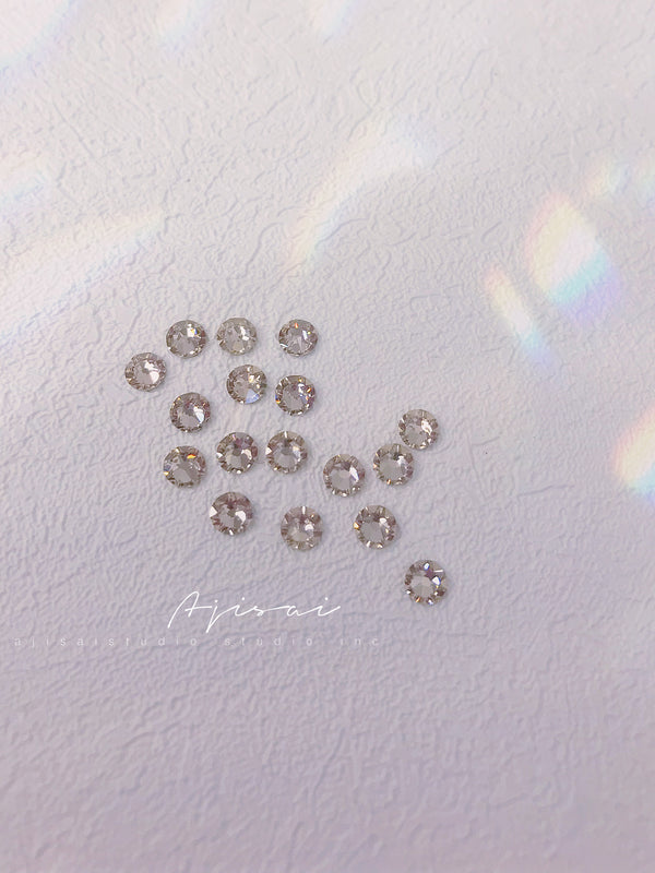 AJISAI Premium Crystal Flatback Rounded - 3mm