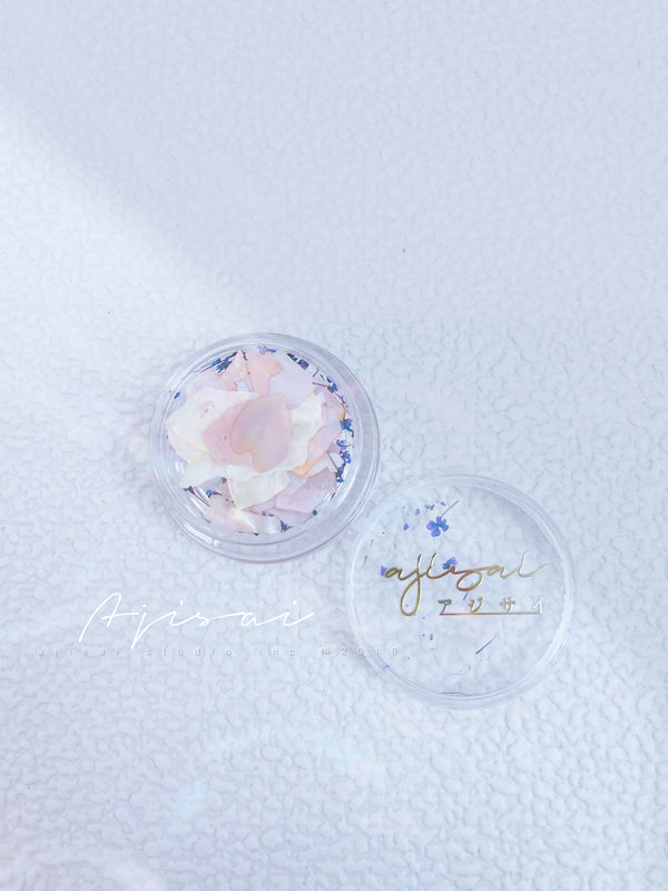 AJISAI Nail Art - Shell w/ Flower Set