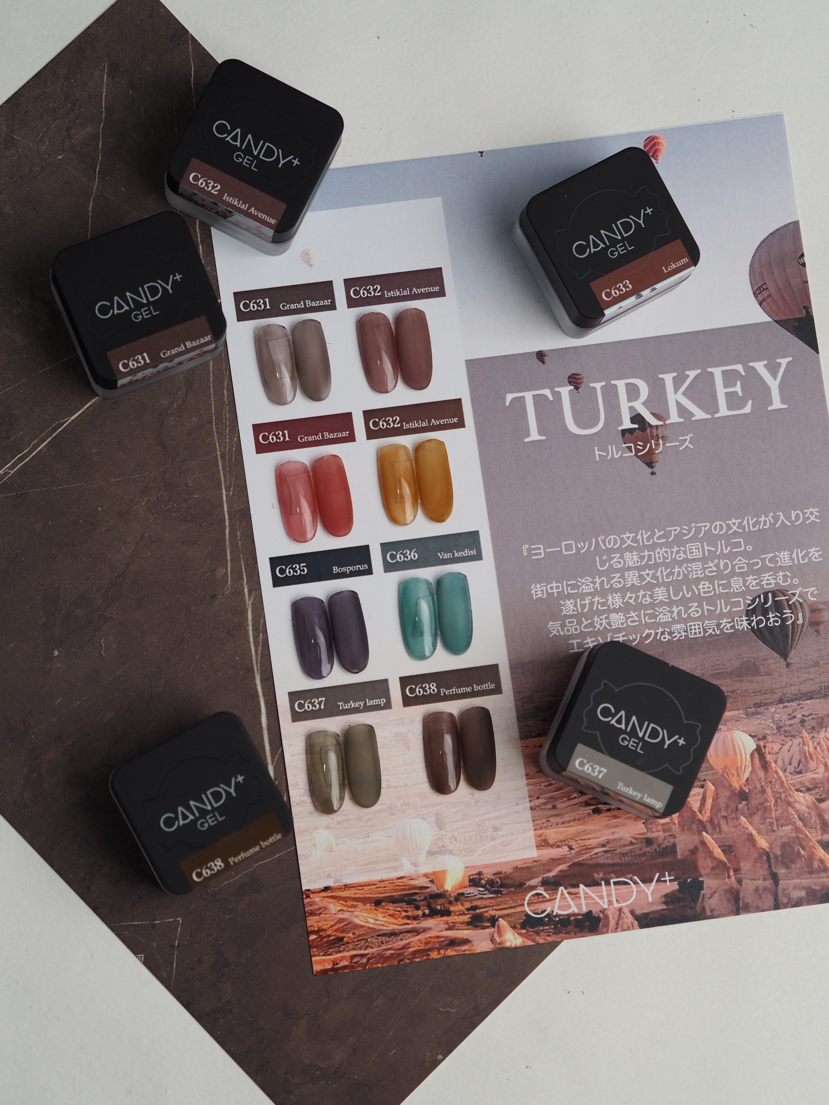 CANDY+ 164 Colour Full Set Promotion Turkey Collection