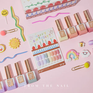 Fgel Happy Birthday Collection - 8 Colours Set
