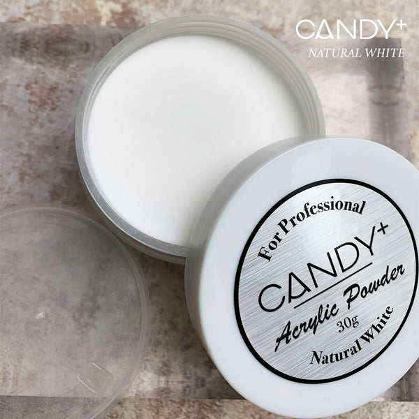 CANDY+ Acrylic Powder - Natural White [NO extra discount]