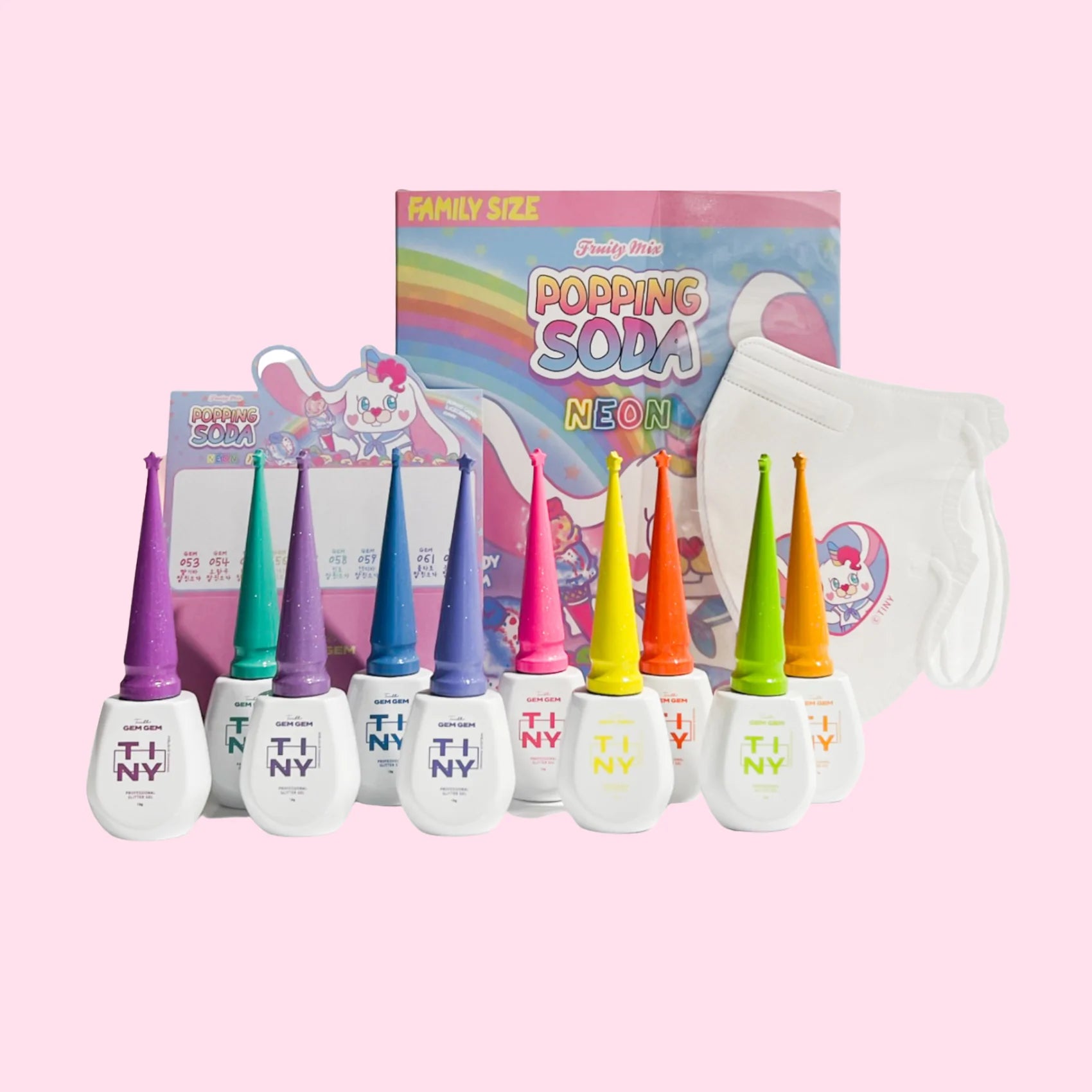 Tiny Popping Soda Collection - 10 Colours Set