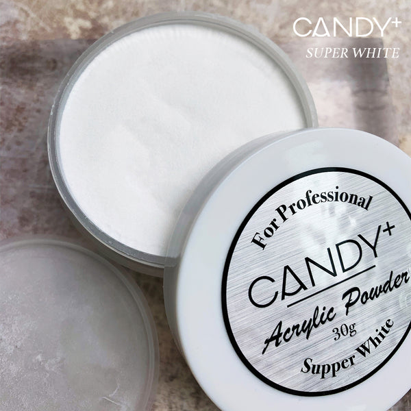 CANDY+ Acrylic Powder - Super White [NO extra discount]